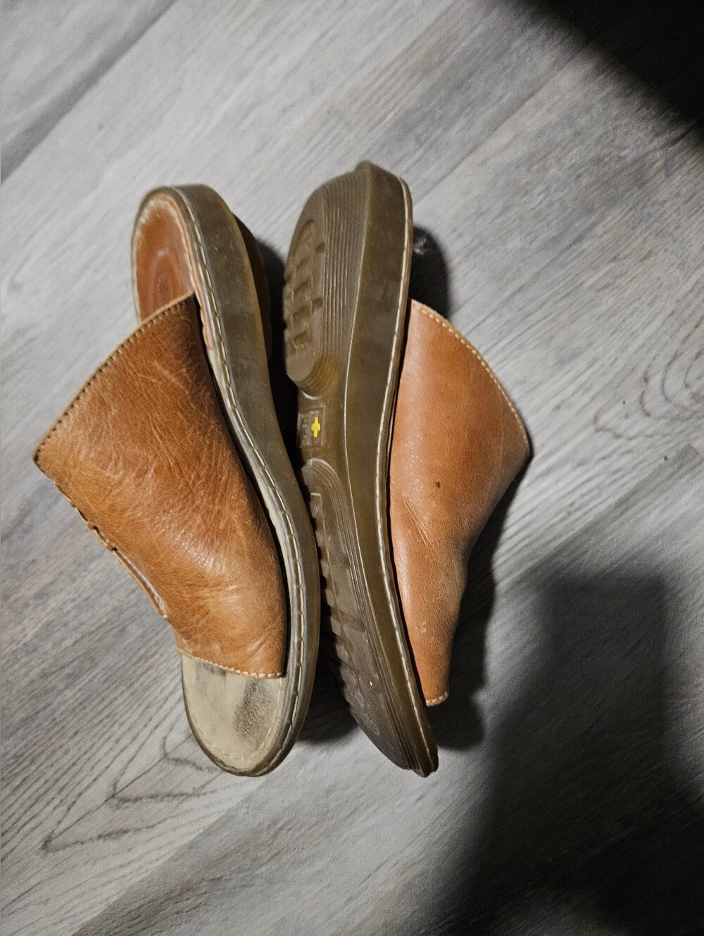 Vintage Dr Martens Slip On Leather Sandals - Picture 4 of 6